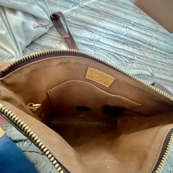 Authentic Louis Vuitton Monogram Pochette Valmy Shoulder Bag M40524 Used F/S - Picture 8 of 8